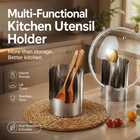 Multi-Functional Kitchen Utensil Holder