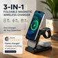 3-in-1 Foldable Magnetic Wireless Charger