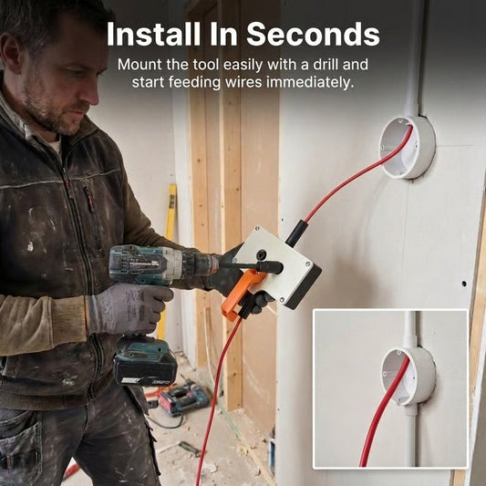 ⏳Time-Limited Special⏰Efficient Cable Pulling Tool – Easy Wiring, Wide Compatibility & Durable Build 🛠️