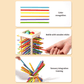 ⭐Wooden Peg Game With Balls for Children