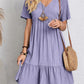 🔥Hot Sale 49% OFF💝Retro V-neck Loose Casual Dress