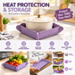 🎁Black Friday Sale - Limited time 49% OFF🍳Magnetic Silicone Trivet 🧲 | Foldable Pot Mat & Small Kitchen Tray