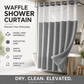 🎁 New for 2026 – 50% off! 💥 🚿 Honeycomb shower curtain – elegant design and unique texture ✨