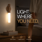 ✨ Walnoothout Motion Sensor Night Light – High-End Aesthetics, Magnetic & Energy-Saving (Designer Lighting for Stylish Interiors & Safe Navigation!)