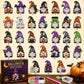 🎃✨ 31-Day Santa Surprises Halloween Diamond Painting Advent Calendar