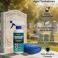 Cleaning and restoration spray for gravestones