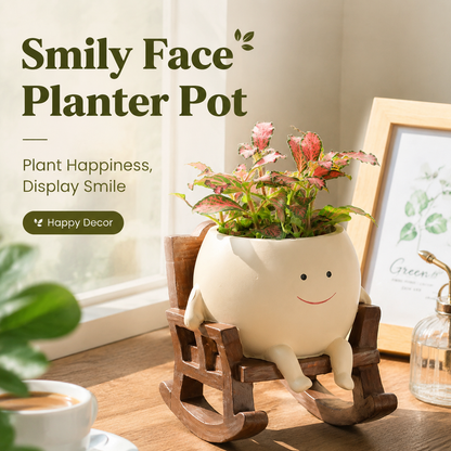 🔥Hot Sale 50% OFF🌷Smily Face Planter Pot
