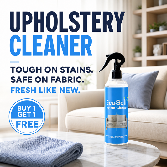 🧼Upholstery Cleaner✨Tough on Stains. Safe on Fabric. Fresh Like New