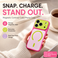 Magnetic Contrast Color Phone Case