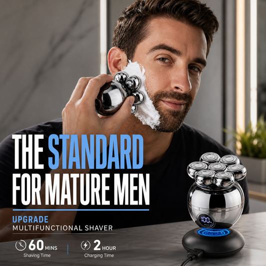 [💪The Standard for Mature Men] Upgrade Multifunctional Shaver – Limited-Time 50% Off🔥