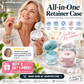🔥Last Day Special Price $19.99!✨50K+ SOLD!🦷All-in-One Retainer Storage Case — Soaking Compartment, Built-in Mirror & Cleaning Tools