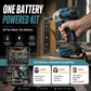High Torque Lithium Battery Impact Wrench