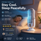 🥳2026 HOT SALE🥳💞50K+ SOLD!💨🌙 50% OFF! Portable Table Fan – 5 speeds, ultra‑quiet, gentle breeze. Perfect for bedroom or office. Stay cool without noise! 😴✨