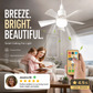 🔥50% OFF NOW!💨2-in-1 Portable Ceiling Fan & Light With Remote Control