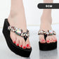🎁Big sale 2024🎁💥Rhinestone flip beach flops