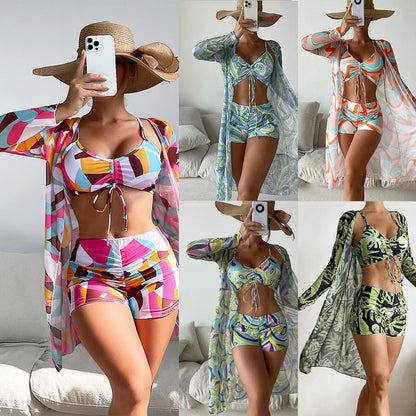 2025 New women's 3-piece swimsuit
