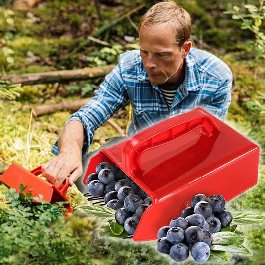 Fast Berry Picker with Metallic Comb