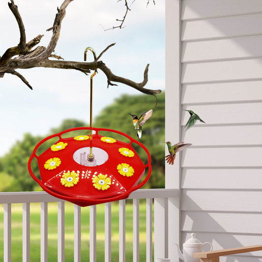 🎁Hot Sale 49% OFF⏳Outdoor Hanging Hummingbird Feeder with 8 Feeding Ports