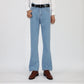 👖Summer Breathable Women's Mid Waist Wide Leg Flared Pants