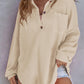 🌸Early Fall Specials 58% OFF🌸Women’s Loose Solid Color Waffle Knit Shirt