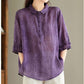 Slimming and Flattering Jacquard Blouse for Women