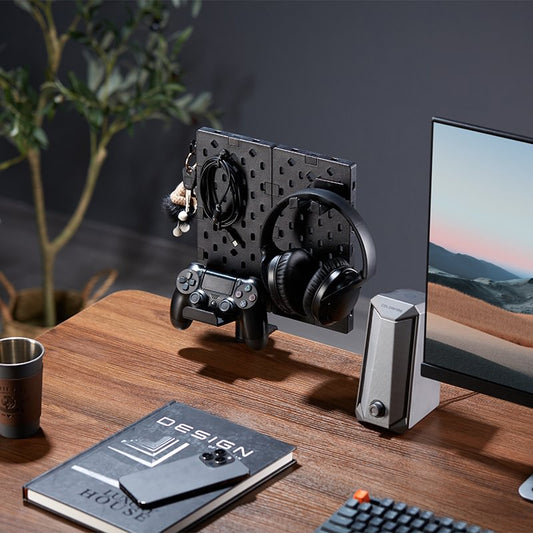 Modular Desktop Organizer Pegboard