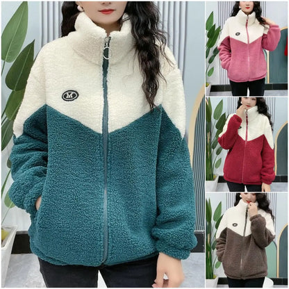 Winter fleece jacket