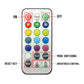 Colorful LED Solar Powered Car Roof Light