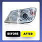 Automotive Headlight Restoration Fluid Kit