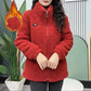 Winter Gift! Women’s Thick Faux Cashmere Thermal Coat