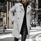 💥Black Friday Sales - 50% OFF💥Men's Lapel Double Breasted Coats with Pockets