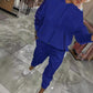 🌷Women's 2 Piece Set Drawstring Hooded Tops & Pants💞