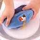 Washable Universal Soft Warm Knitted Toilet Seat Cover with Handle