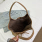 🎀Women's Retro Suede Tote Bag with Knot Decoration