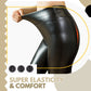 S-shaped Thickened PU Leather Leggings