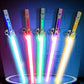🎅🎄 The perfect Christmas gift!🎁Retractable Light Up Swords Toy with Sound Effects