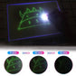 Portable Magic Fluorescence Light Drawing Pad
