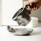 Metal touching face, creative ceramic kiss coffee mug