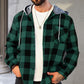🔥50%OFF Christmas Sale🔥Men's Versatile Hooded Plaid Flannel Shirt