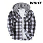 🔥50%OFF Christmas Sale🔥Men's Versatile Hooded Plaid Flannel Shirt