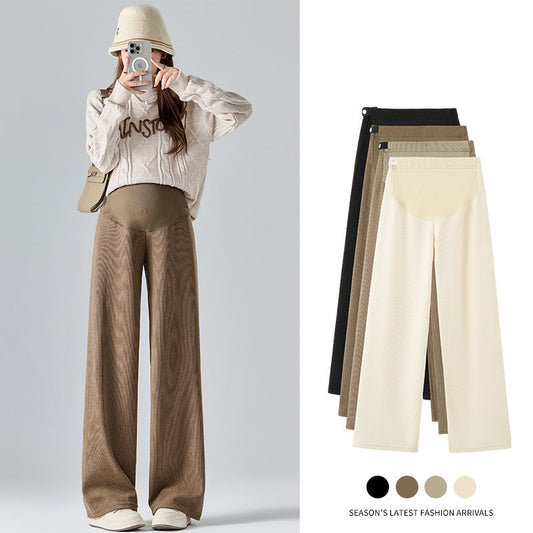 💥Hot Sale🍃Pregnancy Belly Support Wide-Leg Pants