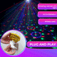 Colorful Rotating Disco Ball Light