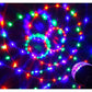 Colorful Rotating Disco Ball Light
