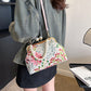 🌷Flower Embroidery Rustic Shoulder Bag