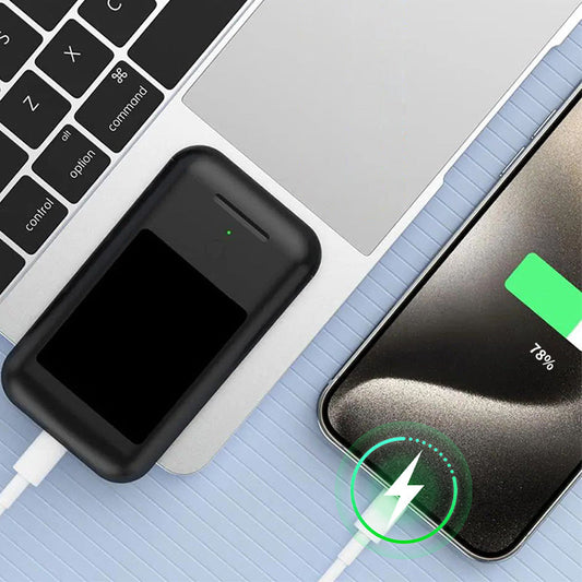🔥Hot Sale 50% off ⏳Bluetooth headset power bank with multimedia display mobile power 3 in 1