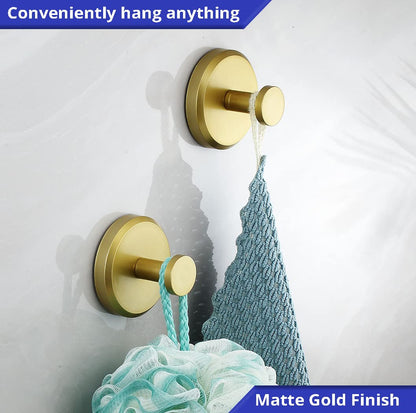 Stainless Steel Suction Cup Hook 6/4/2 PCS for Towels & Robes Hook, Drill-Free Kitchen Hanger, Multi-functional Organizer Towel Hooks Loofah, Robe, Kitchen & Home Use Gift