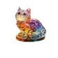 Colorful Kitten Desktop Standing Decoration