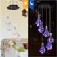🌠50% OFF💡Outdoor Colorful LED Solar-Powered Light Bulb Wind Chimes