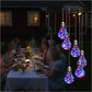 🌠50% OFF💡Outdoor Colorful LED Solar-Powered Light Bulb Wind Chimes
