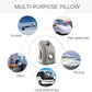✈️ Inflatable Ergonomic Hollow-Cutout Travel Pillow – PVC Flocking, Quick Inflate, With Storage Bag ✨